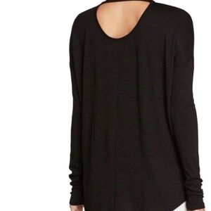 Rag & Bone Black Turtleneck Long Sleeve Top Sm